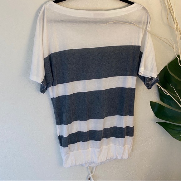 MINKPINK Draw String Striped Top - Picture 7 of 7